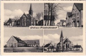 33335 Friedrichsdorf (Gütersloh), u.a. Volkschule, ca. 1955