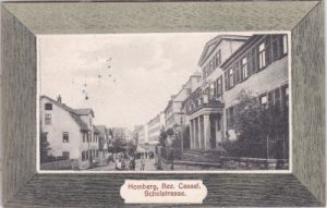 34576 Homberg (Efze), Schulstraße, ca. 1905