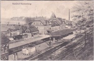 37249 Eichenberg, Bahnhof Neu-Eichenberg, ca. 1915