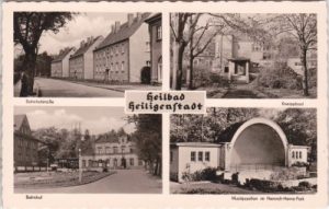 37308 Heiligenstadt (Eichsfeld), u.a. Bahnhof, ca. 1955