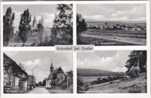38644 Hahndorf (Goslar), u.a. Straßenansicht, ca. 1950