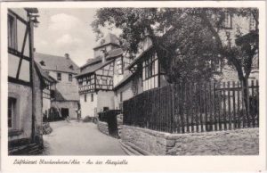 53945 Blankenheim (Ahr), Straßenansicht, ca. 1950