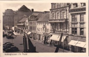 45657 Recklinghausen, Markt, ca. 1950