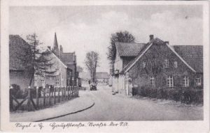 49751 Sögel im Emsland, Hauptstraße, ca. 1935