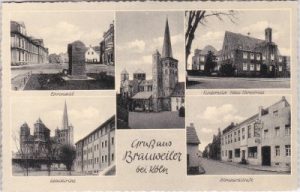 50259 Brauweiler (Pulheim), u.a. Bernhardstraße, ca. 1955