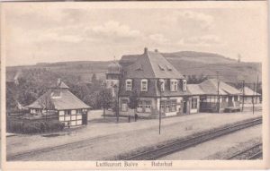 58802 Balve in Westfalen, Bahnhof, ca. 1915
