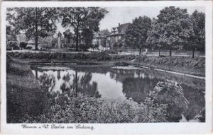 59065 Hamm in Westfalen, Straßenansicht, ca. 1935