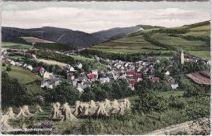 59955 Züschen (Winterberg/Sauerland), ca. 1955