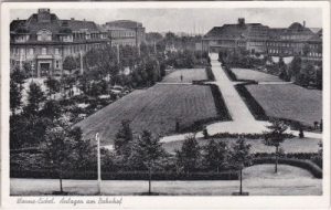 44649 Wanne-Eickel (Herne), Anlagen am Bahnhof, ca. 1950