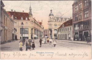 48143 Münster (Westfalen), Salzstraße, ca. 1900