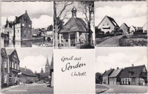 48308 Senden in Westfalen, u.a. Mühlenstraße, ca. 1960