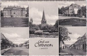 48346 Ostbevern in Westfalen, u.a. Kampstraße, ca. 1960