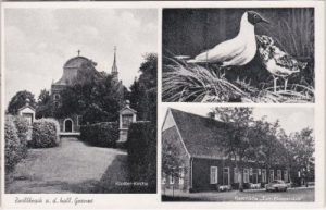48691 Zwillbrock (Vreden),u.a. Gaststätte zum Kloppendick, ca. 1955