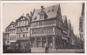 60311 Frankfurt am Main, Straßenansicht, ca. 1930