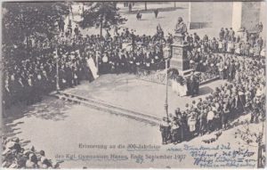 63450 Hanau, 300-Jahrfeier des königlichen Gymnasium 1907