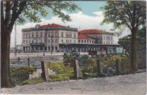 63450 Hanau, Ostbahnhof, ca. 1910