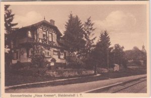 65232 Bleidenstadt (Taunusstein), "Haus Kremer", ca. 1925