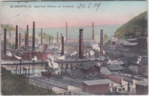 42117 Elberfeld-Nützenberg-Westende, Bayer'sche Fabriken, ca. 1905