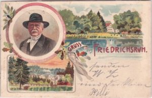 21521 Friedrichsruh (Aumühle), Farblitho, ca. 1900