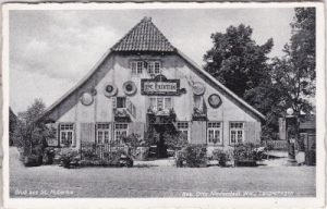 30855 Langenhagen, Gasthaus St. Hubertus, ca. 1935