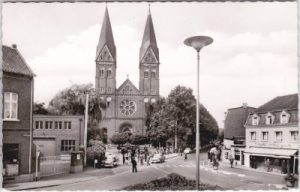 41334 Lobberich (Niederrhein), Straßenansicht, ca. 1965