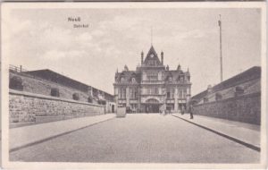 41472 Neuss, Bahnhof, ca. 1920