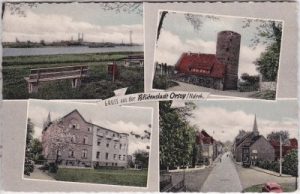 47495 Orsoy/Niederrhein (Rheinberg), u.a. Straßenansicht, ca. 1960