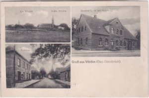 49434 Neuenkirchen-Vörden (Oldenburg), u.a. Gasthaus, ca. 1915