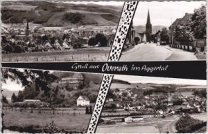 51491 Overath im Aggertal, u.a. Straßenansicht, ca. 1960