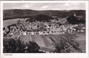 89601 Schelklingen, Ortsansicht, ca. 1955