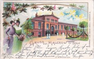13051 Berlin-Malchow (Hohenschönhausen), Farblitho, ca. 1900
