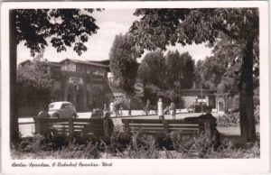 13597 Berlin-Spandau, S-Bahnhof Spandau-West, ca. 1955