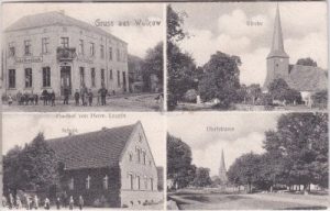 16835 Wulkow (Neuruppin), u.a. Gasthof Hermann Leppin, ca. 1905