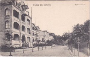 18586 Sellin auf Rügen, Wilhelmstraße, ca. 1905