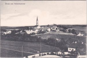 85411 Hohenkammer, Ortsansicht, ca. 1915