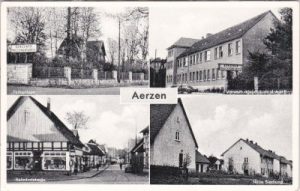 31855 Aerzen, u.a. Bahnhofstraße, ca. 1955