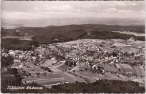 71543 Wüstenrot, Luftaufnahme, ca. 1965