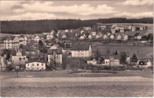 08297 Brünlos/Erzgebirge (Zwönitz), Ortsansicht, ca. 1960