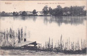 15299 Müllrose, u.a. Badeanstalt, ca. 1905
