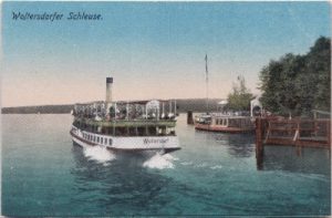 15569 Woltersdorf (Mark), Woltersdorfer Schleuse, ca. 1915