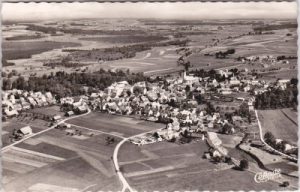 88410 Bad Wurzach, Luftaufnahme, ca. 1955