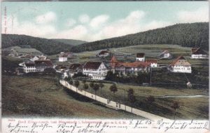 79871 Eisenbach (Hochschwarzwald), Ortsansicht, ca. 1905