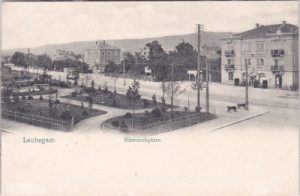 01279 Dresden-Laubegast (Leuben), Bismarckplatz, ca. 1905