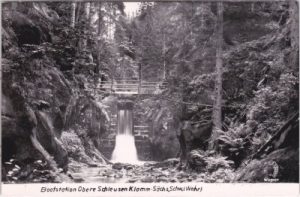 01855 Hinterhermsdorf (Sebnitz), Bootsstation, ca. 1960