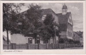 01994 Annahütte (Schipkau/Niederlausitz), Schule, ca. 1955