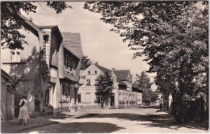 03096 Burg (Spreewald), Straßenansicht, ca. 1960