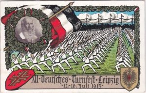 04177 Leipzig, 12. Deutsches Turnfest, Farblitho 1913