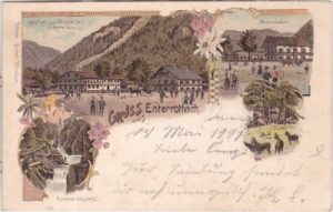 83700 Enterrottach (Rottach-Egern am Tegernsee), Farblitho, ca. 1895