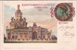 80331 München, II. Kraft- und Arbeitsmaschinen-Ausstellung 1898