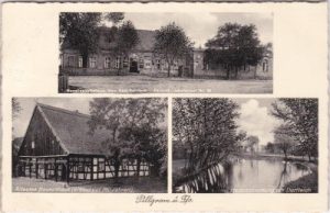 15236 Pillgram (Jacobsdorf/Mark), u.a. Gesellschaftshaus, ca. 1935